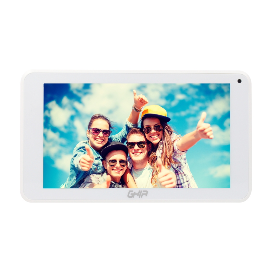 Tablet Ghia A7 Wifi/A50 Quadcore/Wifi/Bt/1Gb/16Gb/0.3Mp2Mp/2100Mah/Android 9 Go Edition/Blanca