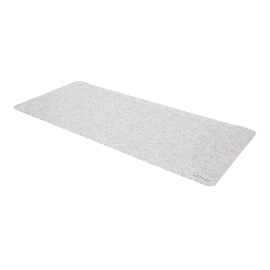 Mousepad Xl Acteck Mouse Pad Tf620 / Textura Afelpada / Base Antideslizante / 90X40Cm / Gris Claro / Ac-934503