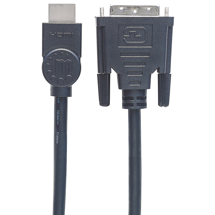 Cable Hdmi,Manhattan,372510, - Dvi-D M-M  3.0M