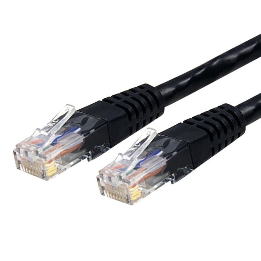 Cable De 3M Negro De Red Gigabit Cat6 Ethernet Rj45 Utp Moldeado - Certificado Etl - Startech.Com Mod. C6Patch10Bk