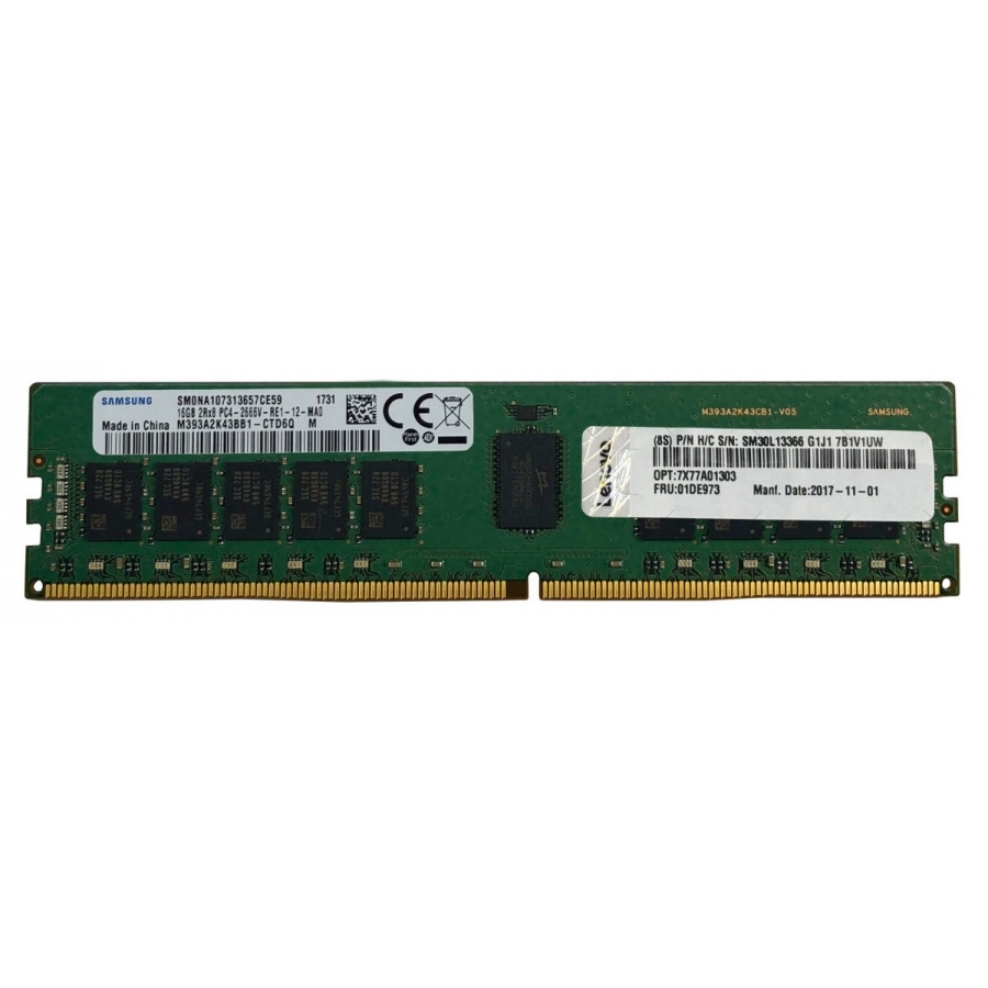 Memoria Lenovo Thinksystem 32Gb Truddr4 3200 Mhz 2Rx8 1.2V Rdimm / St650 V2, Sr630 V2, Sr650 V2