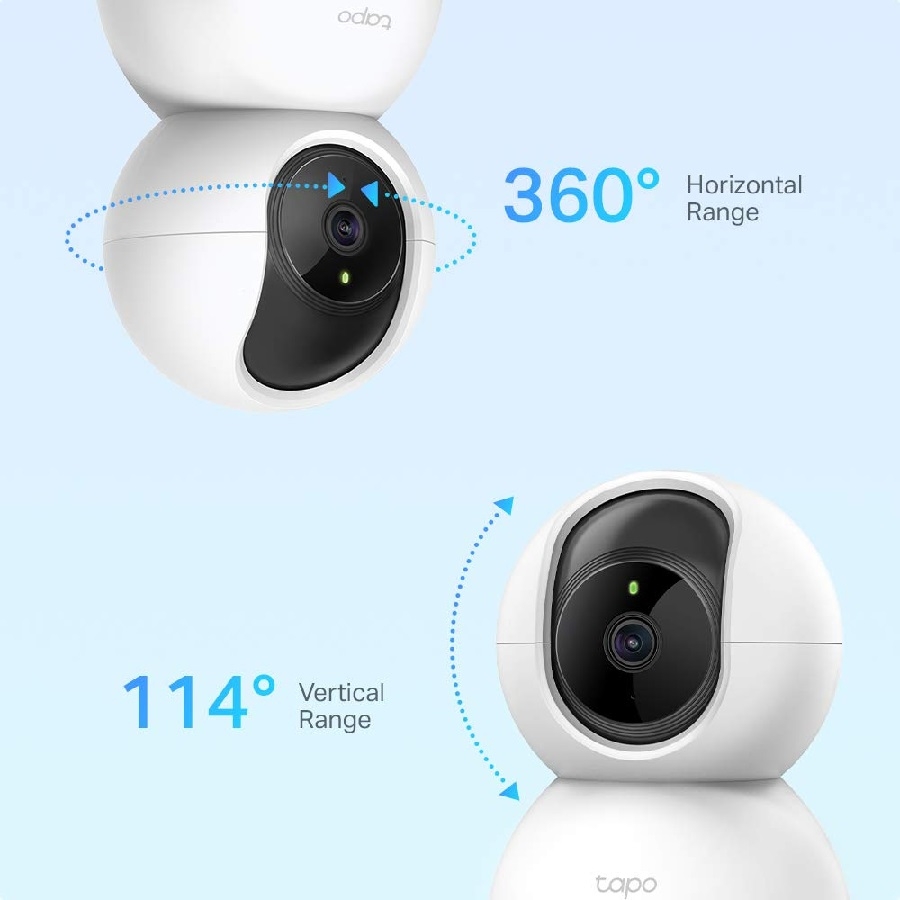 Camara Ip Tp-Link Tapo C200 Wifi Pt 2Mp 1080P Vision Nocturna Deteccion De Movimiento Microsd 128Gb Equivale 16 Dias Alarma Audio Bidireccional Funciona Con Google Y