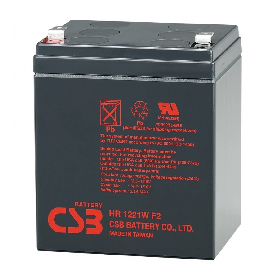 Bateria Interna / Reemplazo Para Ups / No Break  Eaton 12 Volts/ 5.1 Amperes / 21 Watts