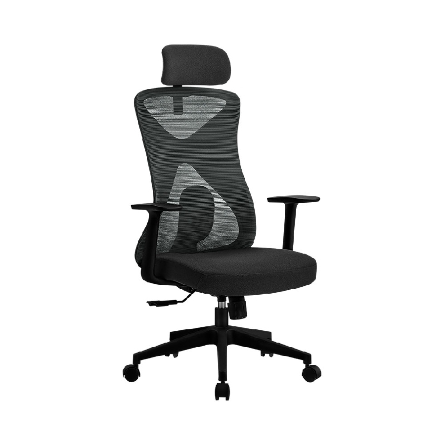 Silla Ergonomica Acteck Floe Pro Ec737 / Inclinacion 35 Grados / Mariposa Clase 4 / Max 120 Kg / Piston Clase 4 / Reposabrazos Fijo / Negro / Ac-937238