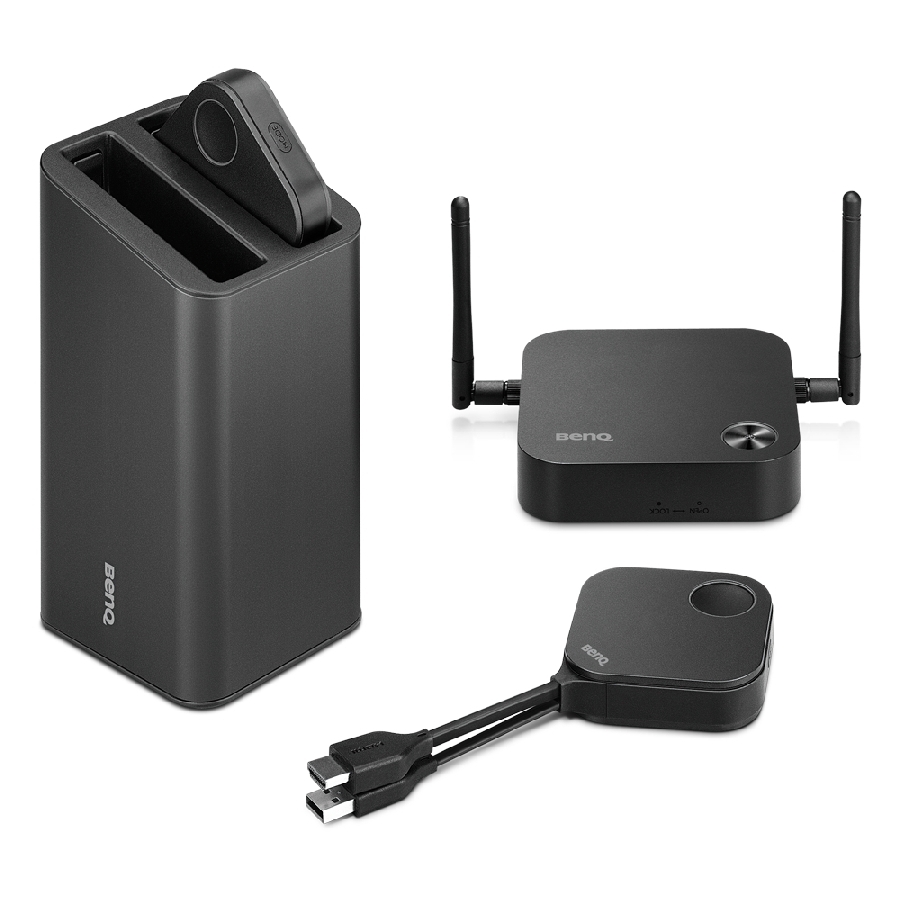 Presentador Inalambrico Benq Instashow Inalambrico Wdc10 Full Hd Incluye Un Host Y 2 Botones Hdmi/Usb