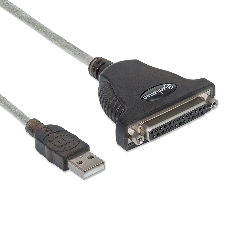 Convertidor,Manhattan,336581, Usb A Paralelo Db25