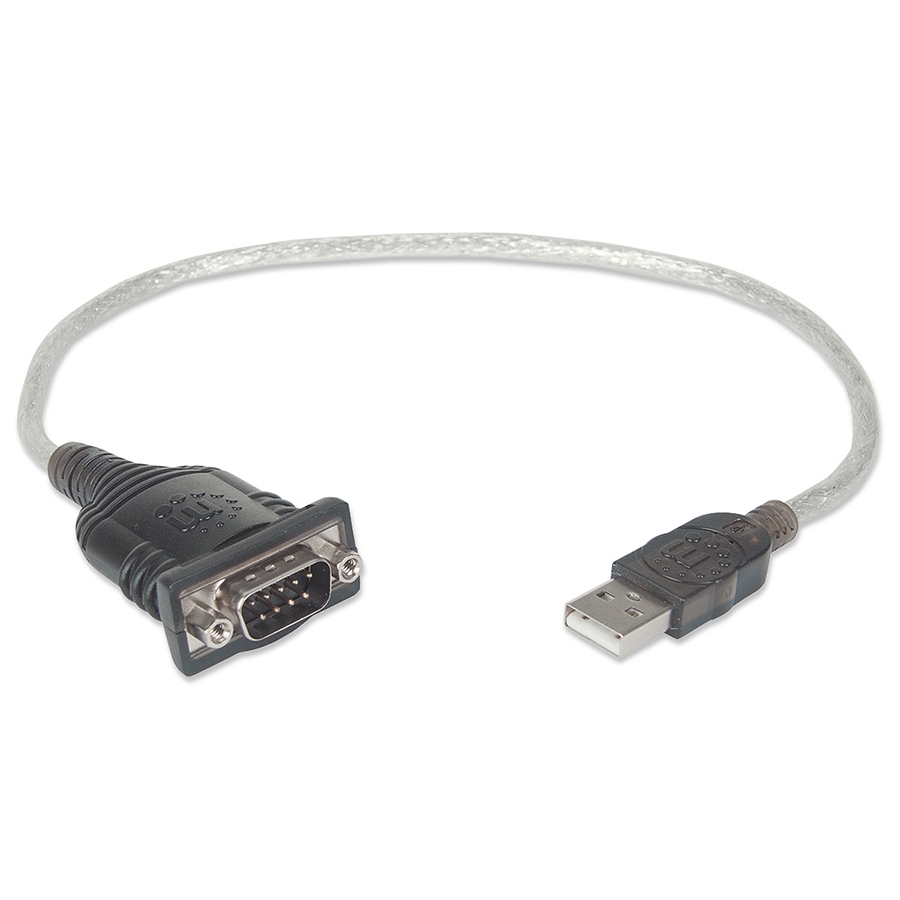 Convertidor,Manhattan,205146, Usb A Serial Db9M