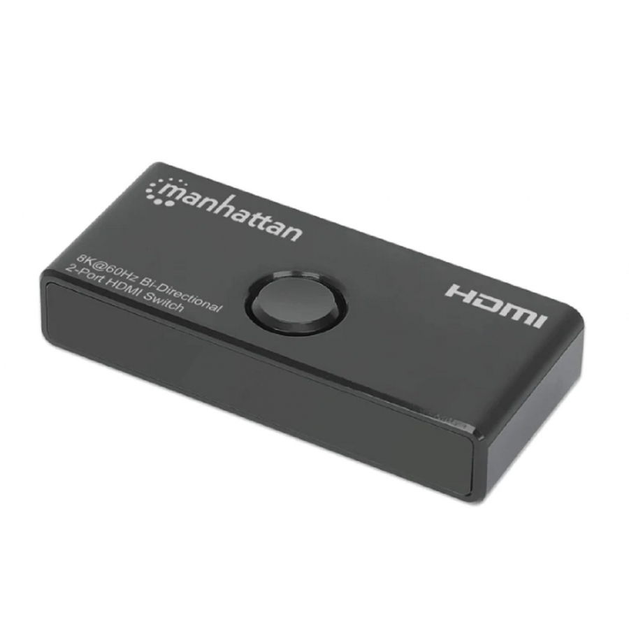 Switch,Manhattan,207997, Hdmi 8K@60Hz, Bidirec 2 In : 1 Out
