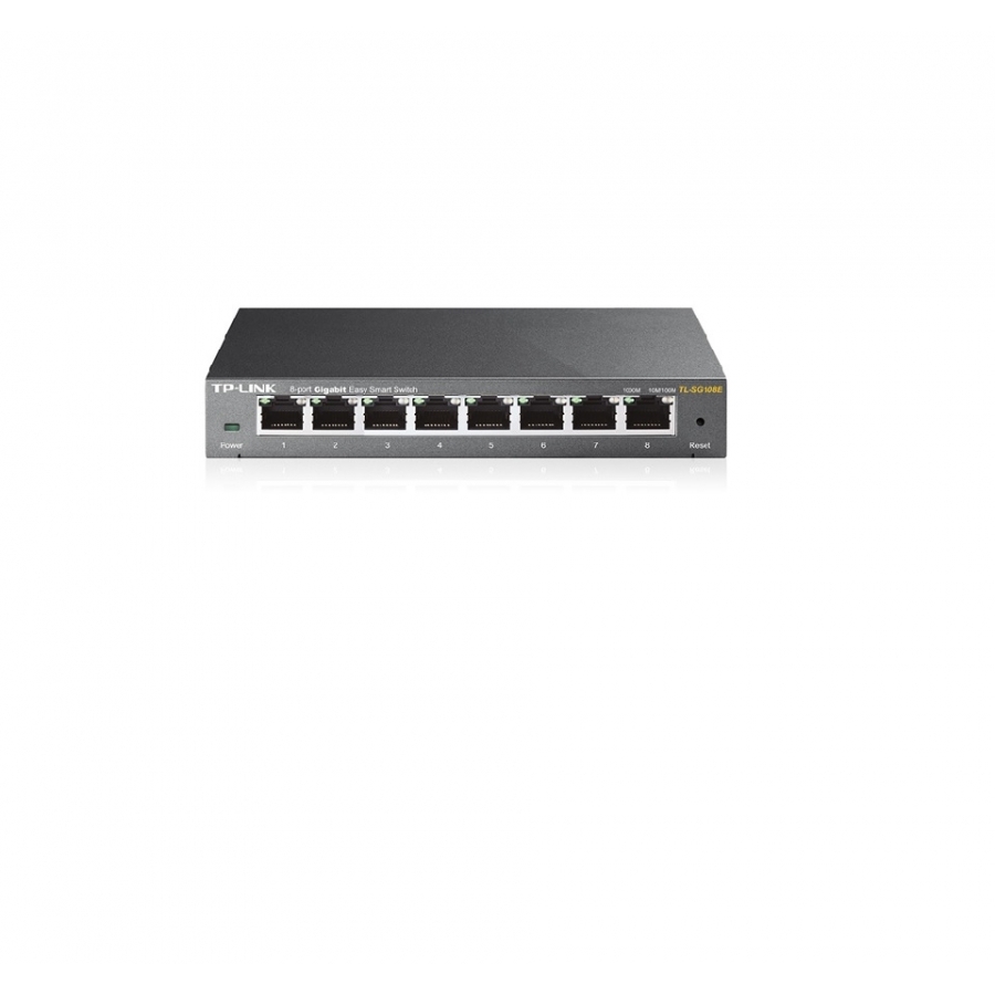 Switch | Tp-Link | Tl-Sg108E | 8 Puertos | Gigabit |  Easy Smart