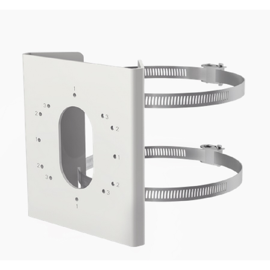 Montaje De Poste Hikvision Ds-1275Zj-S-Sus Camaras Ds-2Cd26 / Ds-2Cd3656G2T-Izs(C) / Acero Inoxidable