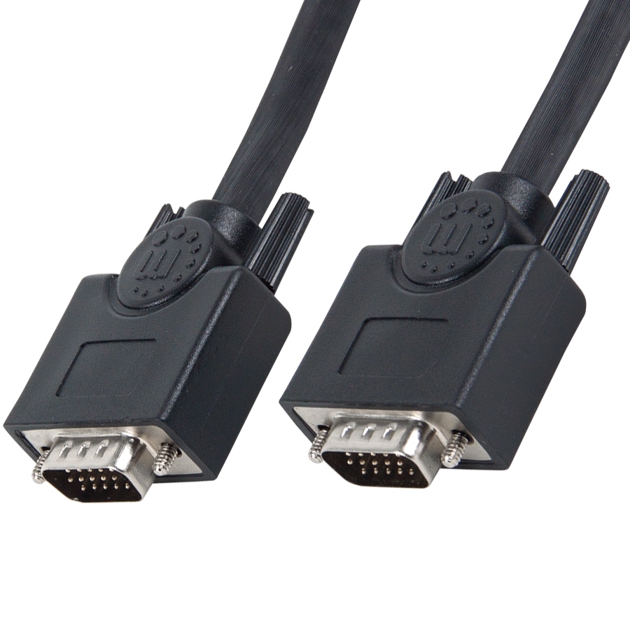 Cable Svga,Manhattan,335607, Monitor 8Mm Hd15M-M 20.0M