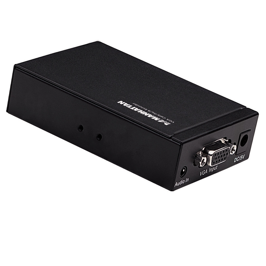 Extensor Video,Manhattan,177344, Svgaaudio, 300M Via Cat 5/6
