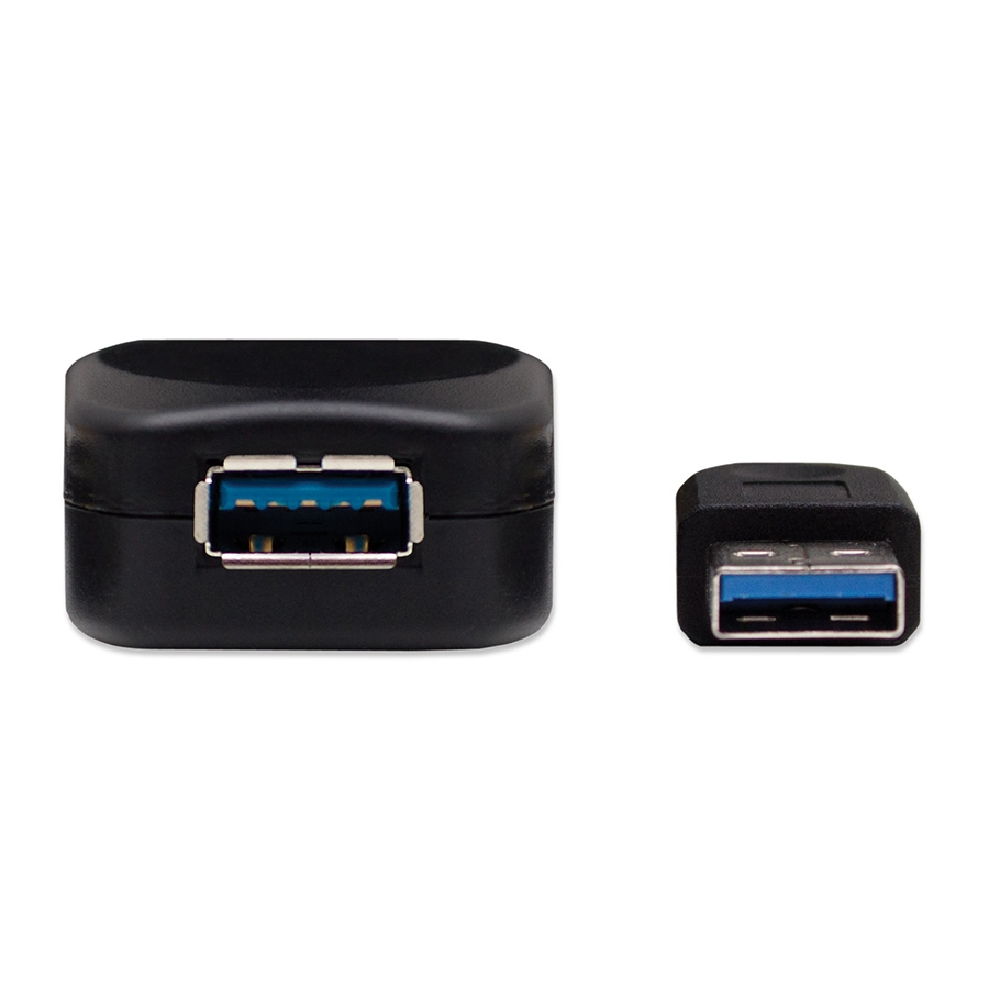 Cable Usb,Manhattan,150712, V3.0 Ext. Activa  5M Negro