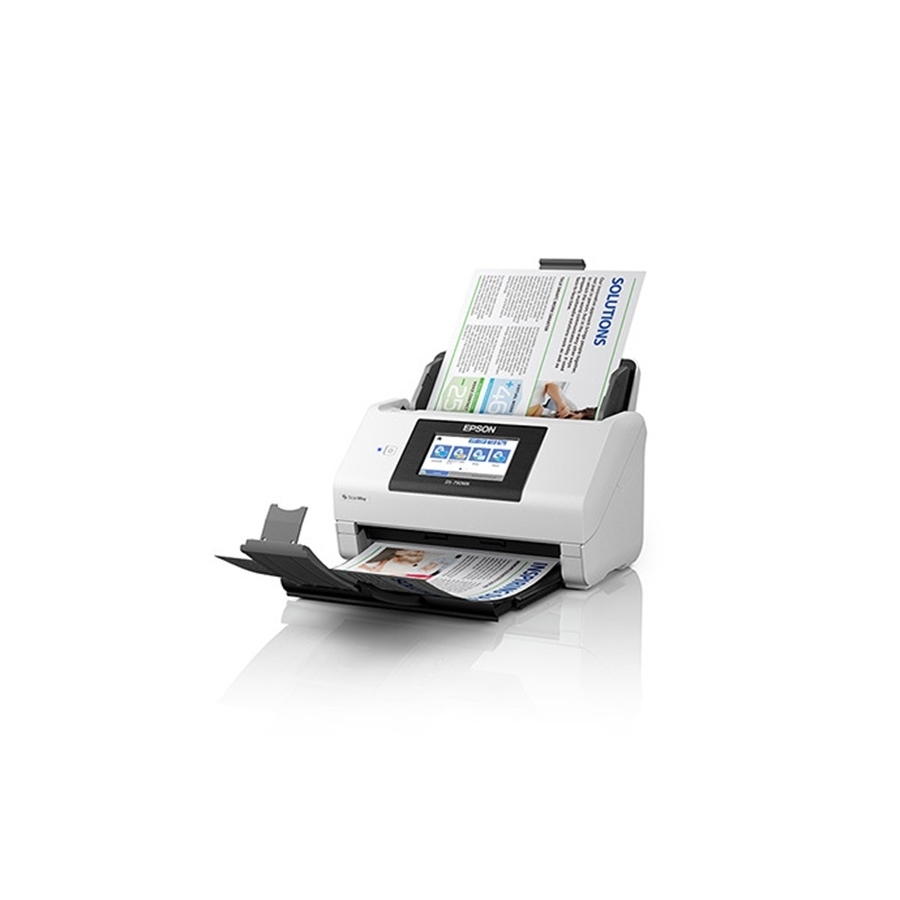 Escaner Epson Workforce Ds-790Wn, 45 Ppm/90 Ipm, 600 Dpi, Usb, Ethernet (Red), Wifi, Duplex, Adf