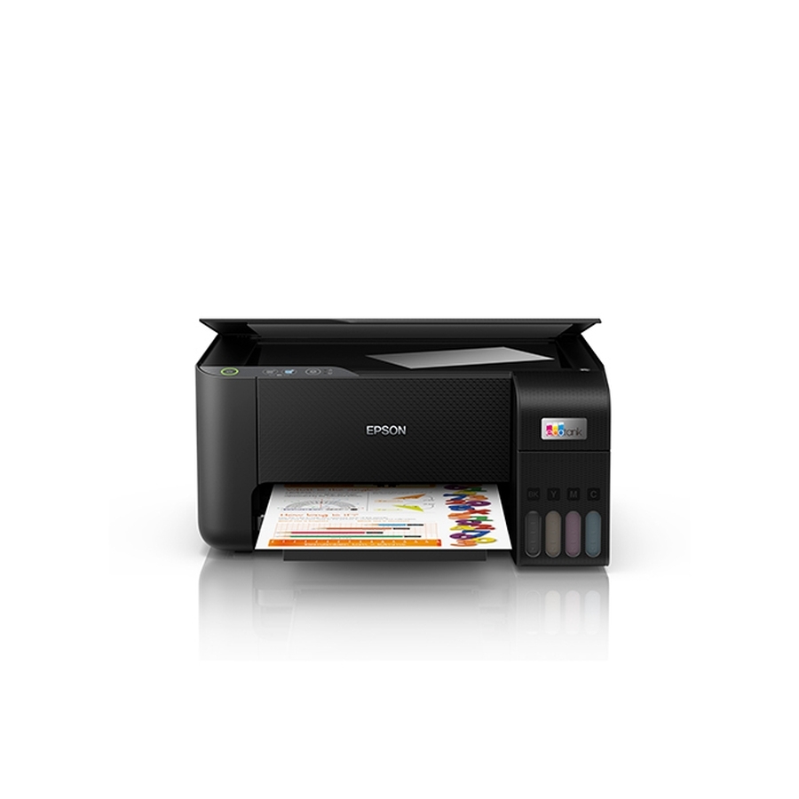 Multifuncional Epson L3210, Ppm 33 Negro/15 Color, Tinta Continua, Ecotank, Usb