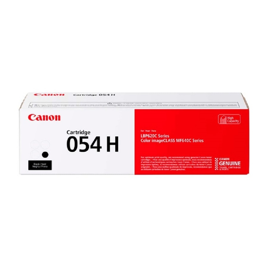 Toner Canon 054 H Negro,Rendimiento 3,100 Paginas,Compatible Lbp622Cdw,Mf642Cdw,Mf644Cdw
