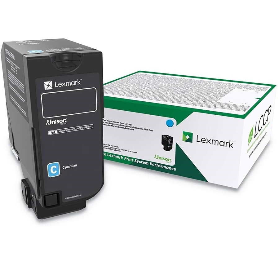 Toner Lexmark 81C8Xc0 Cian, Extra Alto Rendimiento 16000 Paginas, Para Cx735Adse