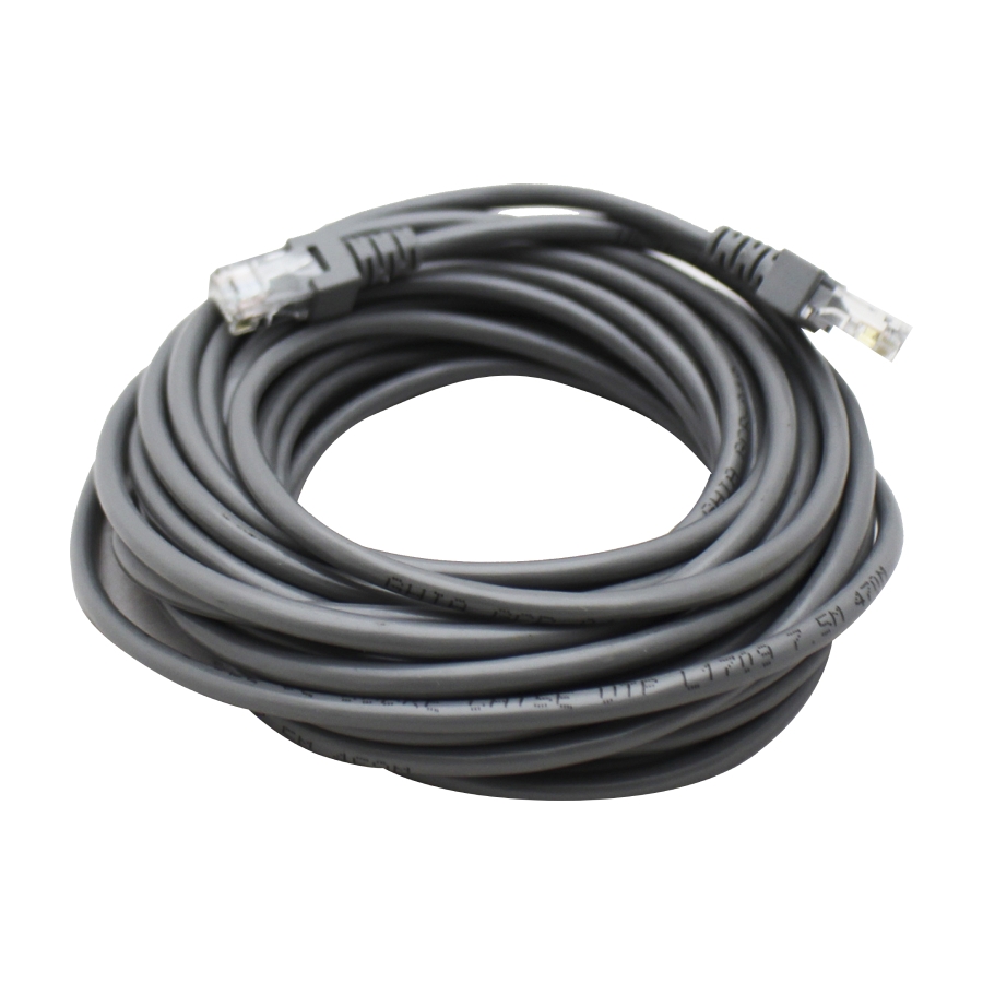Cable De Red Utp Cat5E Ghia 100Cobre Gris Rj45 7.5M 22.5 Pies Patch Cord