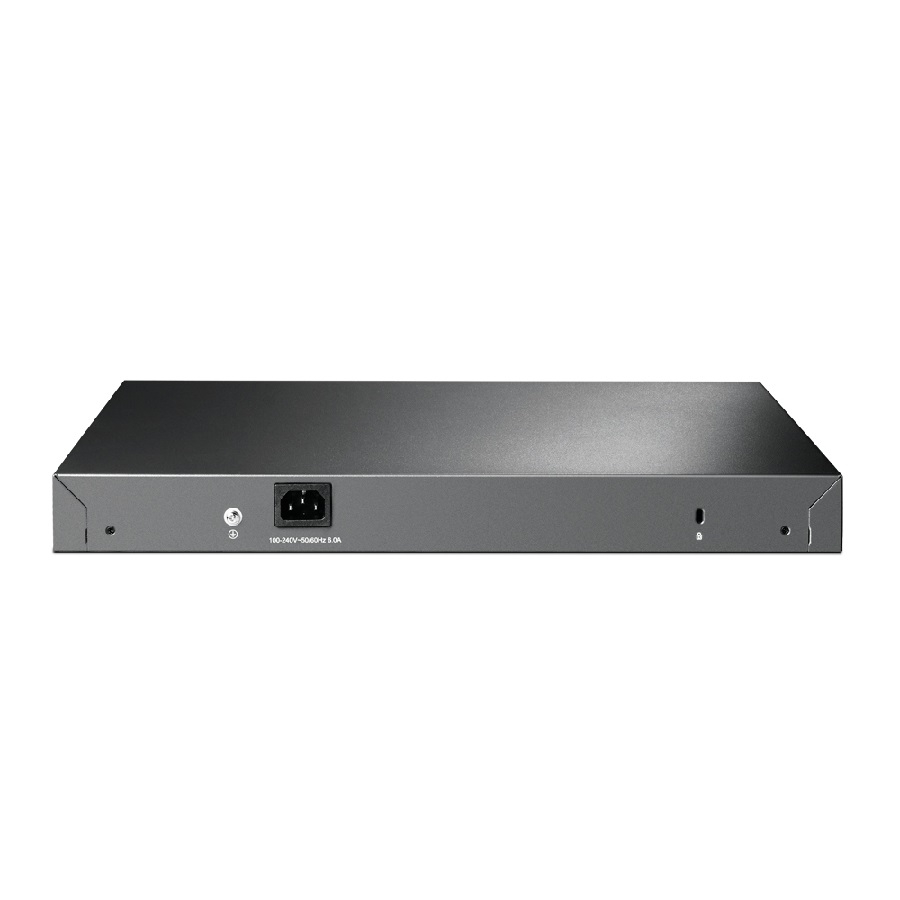 Switch Tp-Link Tl-Sg3428Xmp 24 Puertos Gigabit Poe Administrable Con 4 Ranuras 10G Sfp 1 Rj45 Consola Y 1 Micro-Usb Consola L2 Jetstream Para Rack 19 Pulgadas