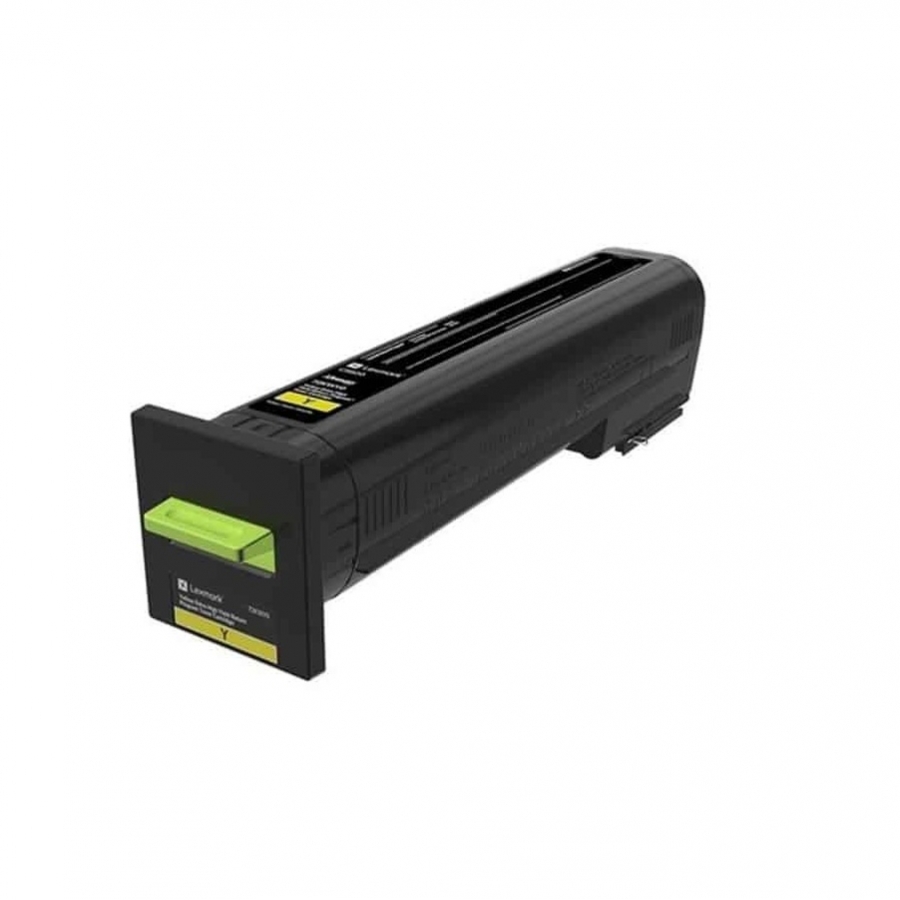 Toner Lexmark 72K4Xy0 Amarillo, Extra Alto Rendimiento 22000, Para Cs820De, Cx860De, Cx825De
