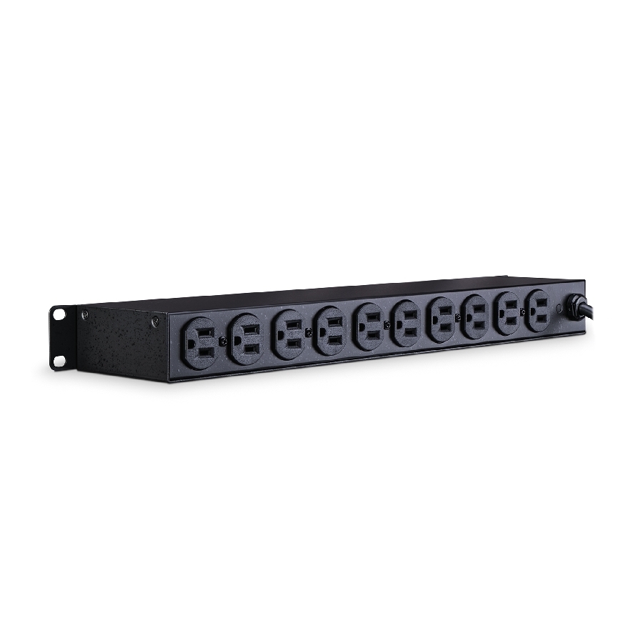 Pdu Cyberpower (Cps1215Rm) 10 Salidas 5-15R-Posteriores-, 120V, 1U. 3 Años De Garantia.