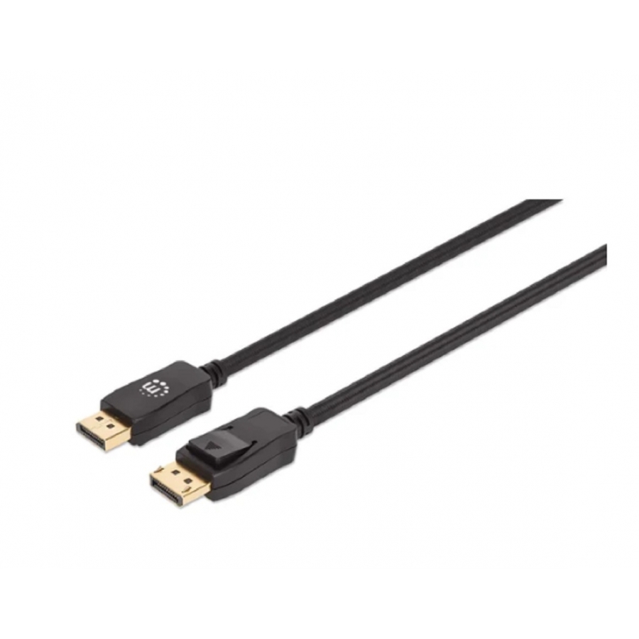 Cable Displayport,Manhattan,353625, V1.4 M-M 3.0M Negro 8K60Hz