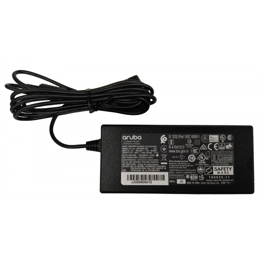 Eliminador De Corriente Hpe Aruba R3K01A  Ap-Ac2-48C 48V/50W Ac/Dc Pwr Adptr C