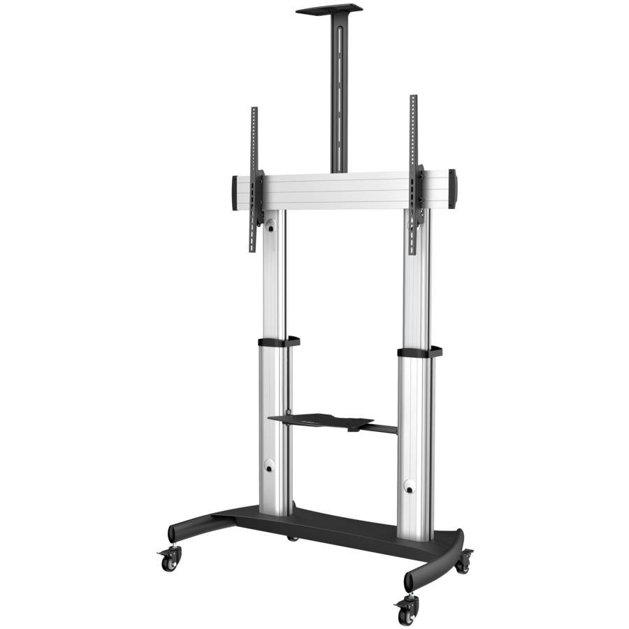 Soporte Movil Para Tv - Carro Universal De Alta Resistencia Para Tv De 60-100 - Stand Con Ruedas Y Altura Ajustable - Startech.Com Mod. Stndmtv100