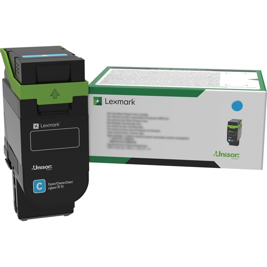Toner Lexmark 75M40C0 Cian, Rendimiento Estandar 2000 Paginas, Para Cs531, 632, Cx532, 635