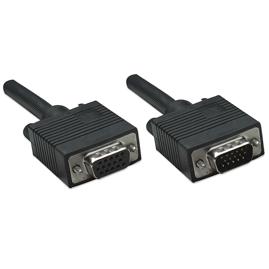 Cable Svga,Manhattan,309011,Monitor Svga 8Mm Hd15M-H  1.8M