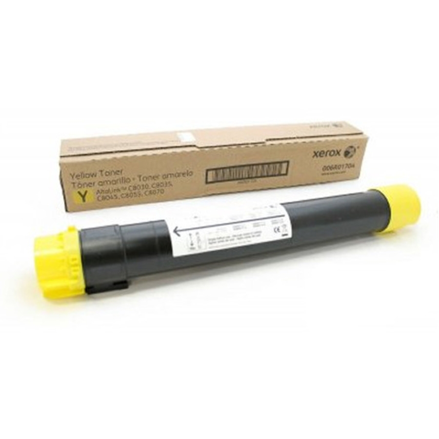 Toner Xerox Amarillo 006R01704, Alta Capacidad 15K, Para Altalink C8030/8035/8045/8055/8070
