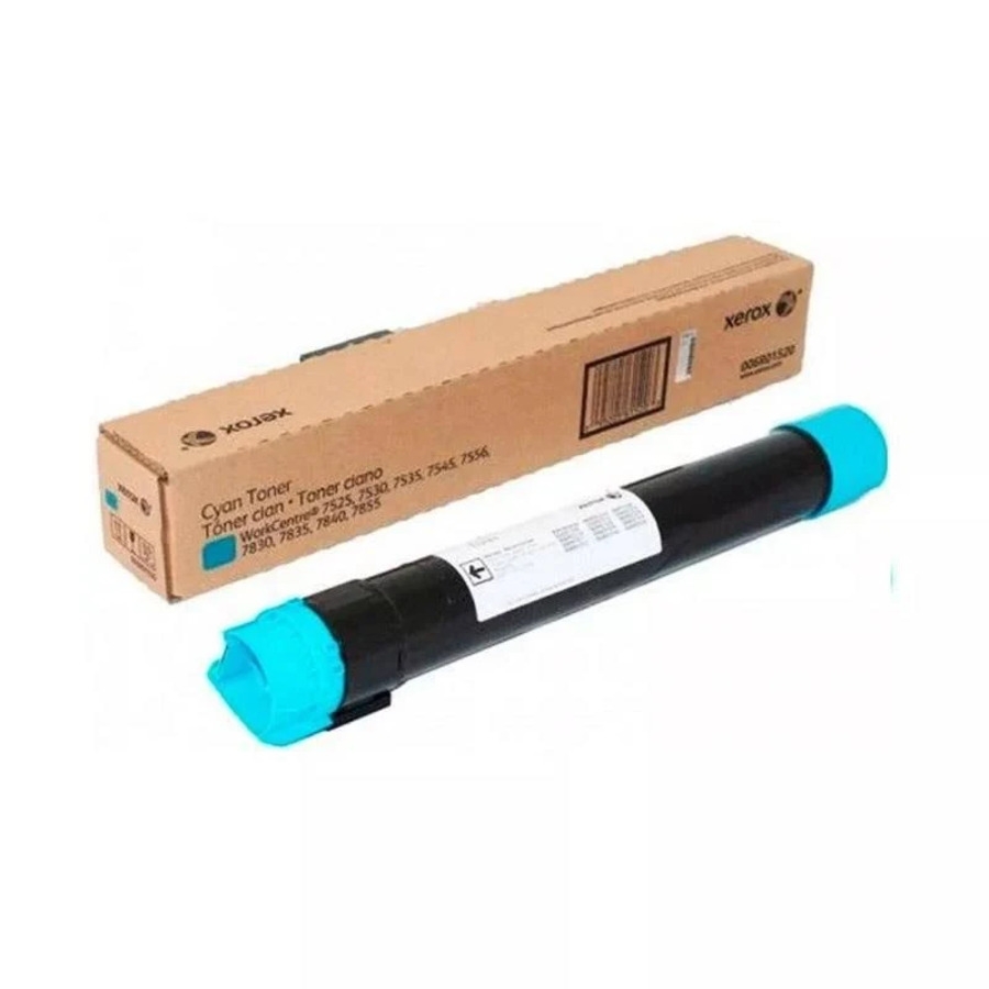 Toner Xerox Cian 006R01520, Alta Capacidad 15K, Para Workcentre 7525/30/35/45/56