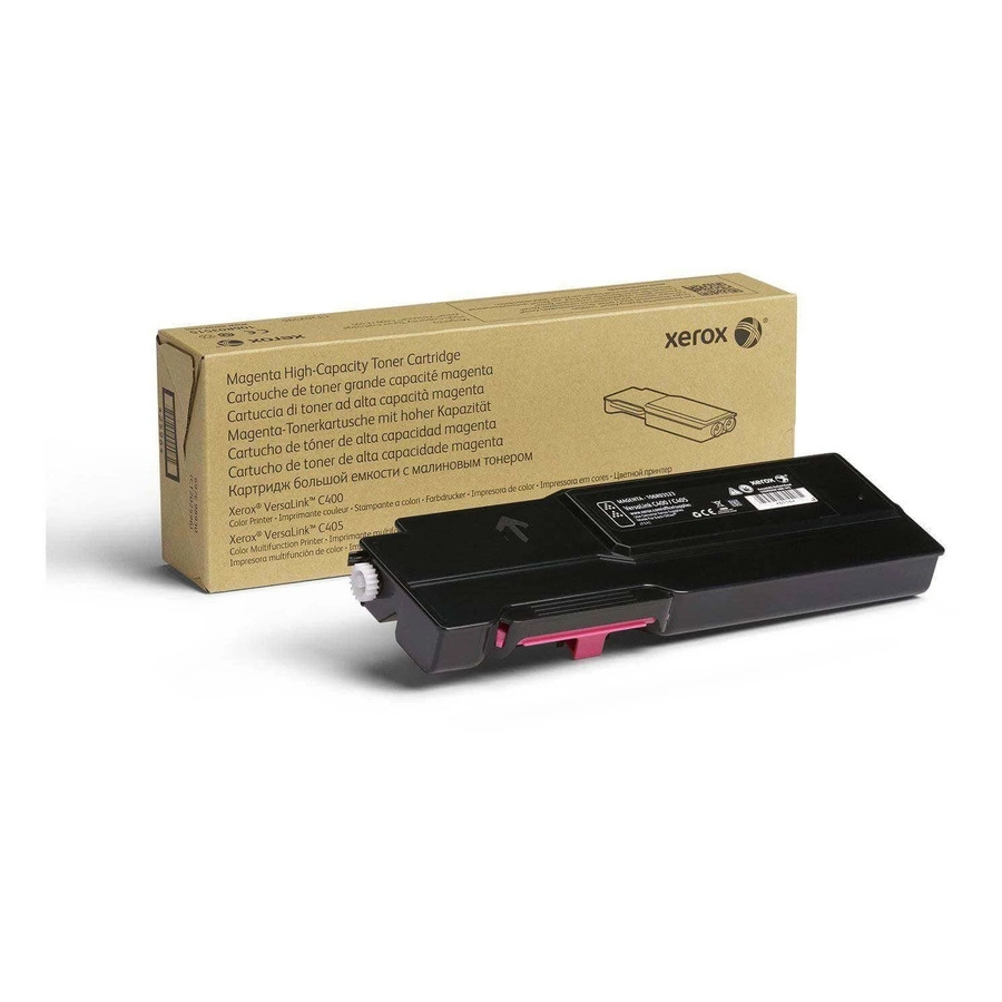 Toner Xerox Magenta 106R03523, Alta Capacidad 4.8K, Para Versalink C400