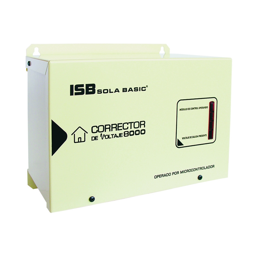 Corrector De Voltaje Sola Basic Isb 8000 Va