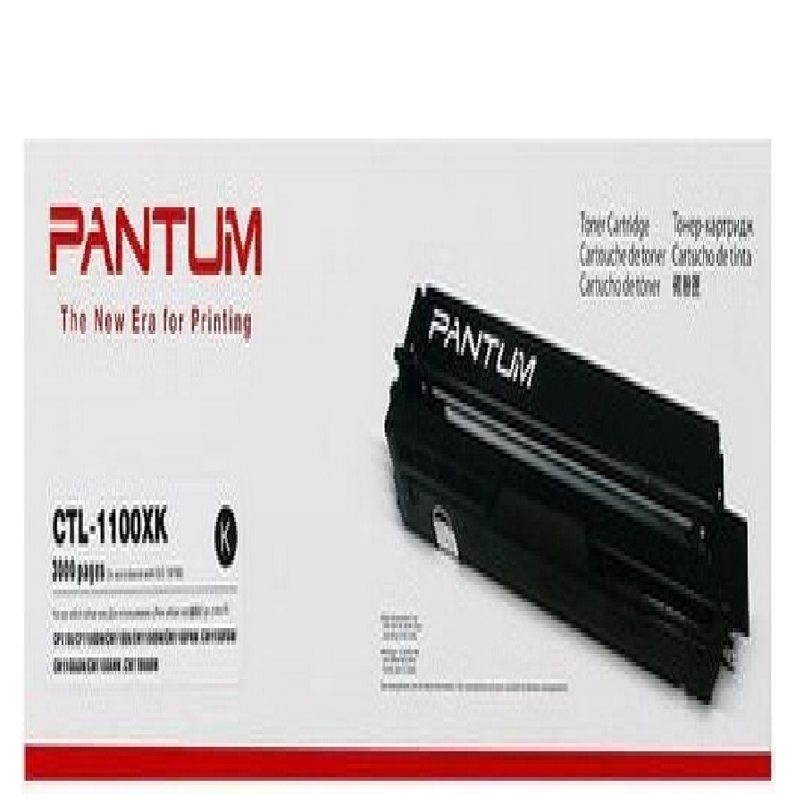 Toner Pantum Ctl1100Xk Negro, Rendimiento 3000 Paginas, Para Equipo Cp1100Dw Y Cm1100Adw
