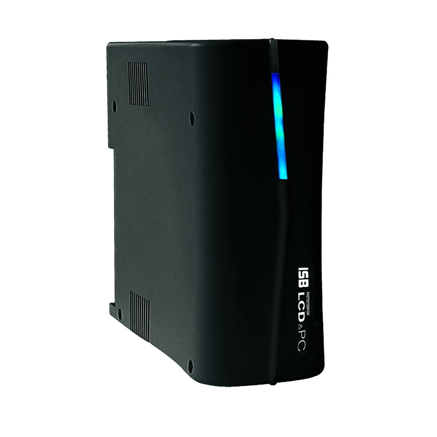 No Break Sola Basic Isb Protectorlcd450, 450Va/225W, 8 Contactos,C/Regulador,25 Minutos De Respaldo A Media Carga Color Negro
