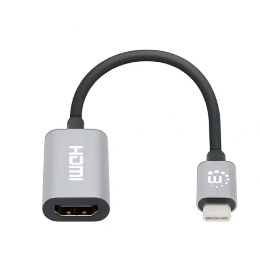 Convertidor Usb,Manhattan,153973,-C A Hdmi 4K@60Hz