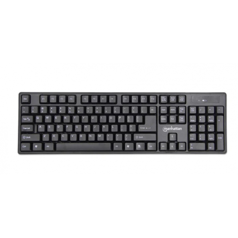 Teclado Y Mouse,Manhattan,178990, Óptico Inalambrico, Combo