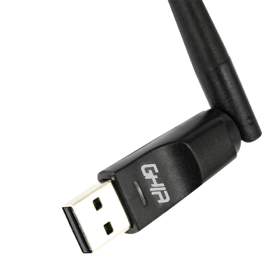 Tarjeta De Red Usb 2.0 Ghia Inalambrica 150 Mbps Con Antena