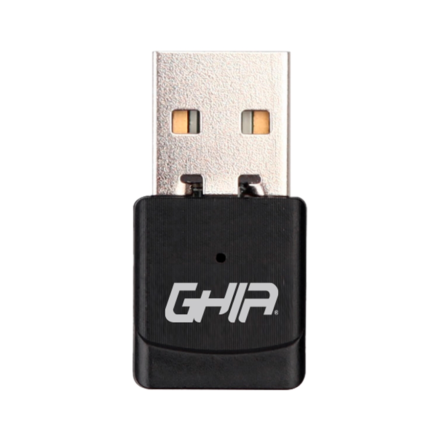 Tarjeta De Red Usb 2.0 Ghia Inalambrica Dual Band 600 Mbps Alta Velocidad