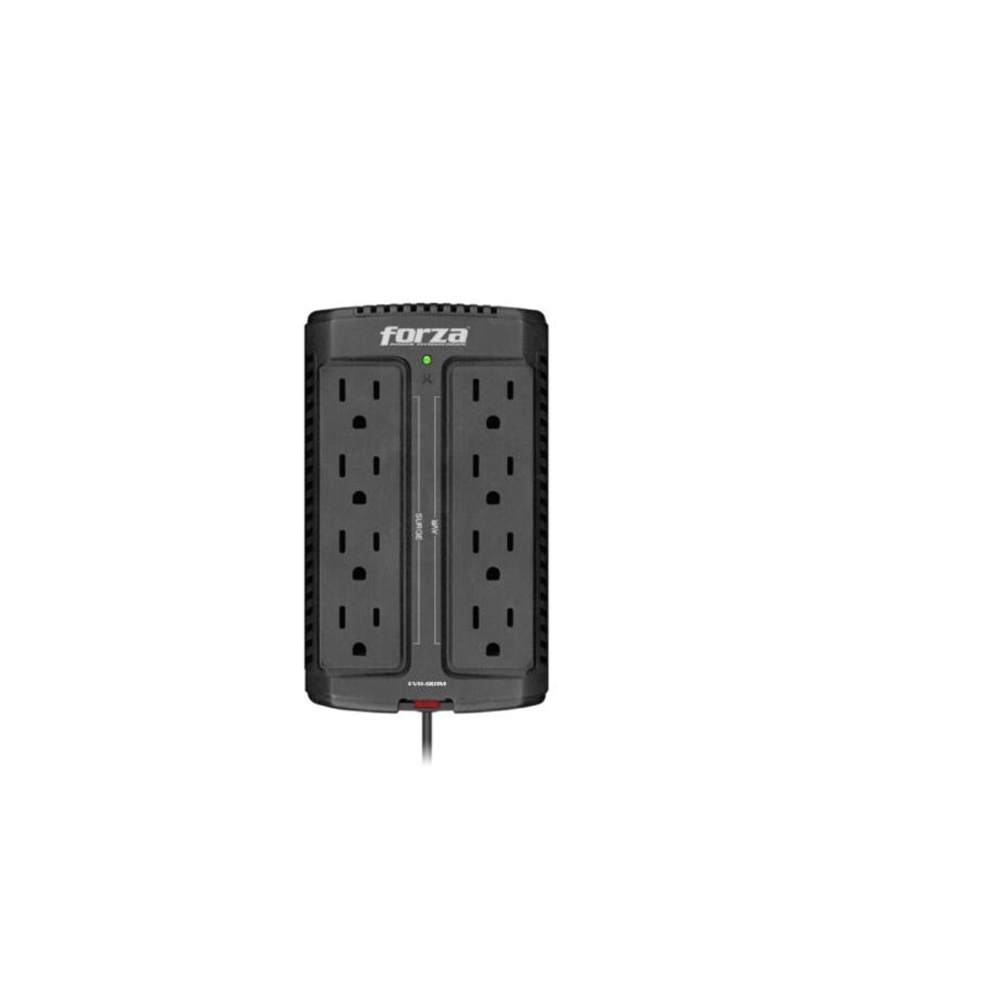 Regulador Automatico De Voltaje Forza Fvr-901M 900Va/450W 8 Slds Montaje Pared 120V.