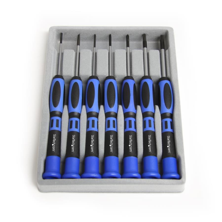 Juego Kit Set De Destornilladores Desarmadores De Precision Con 7 Piezas - Torx Phillips Plano - Startech.Com Mod. Ctk100P