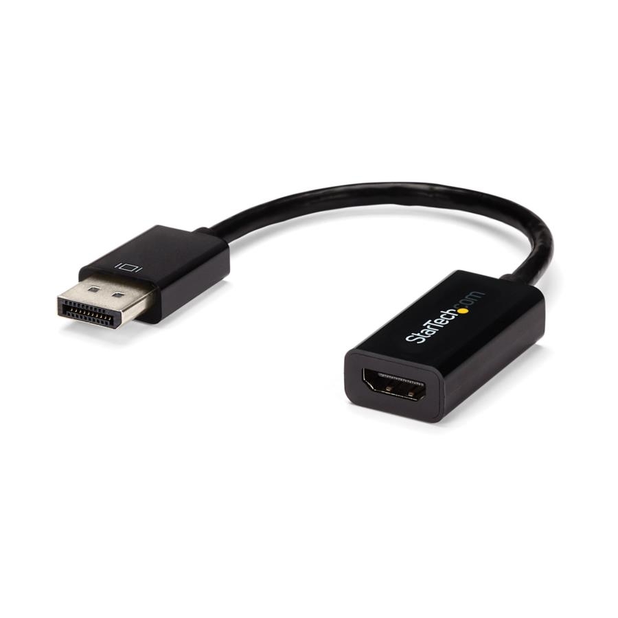Adaptador De Video Displayport A Hdmi Con Audio Adaptador Activo Dp 1.2 Para Computadoras De Escritorio/Laptops 4K 30Hz - Startech.Com Mod. Dp2Hd4Ks