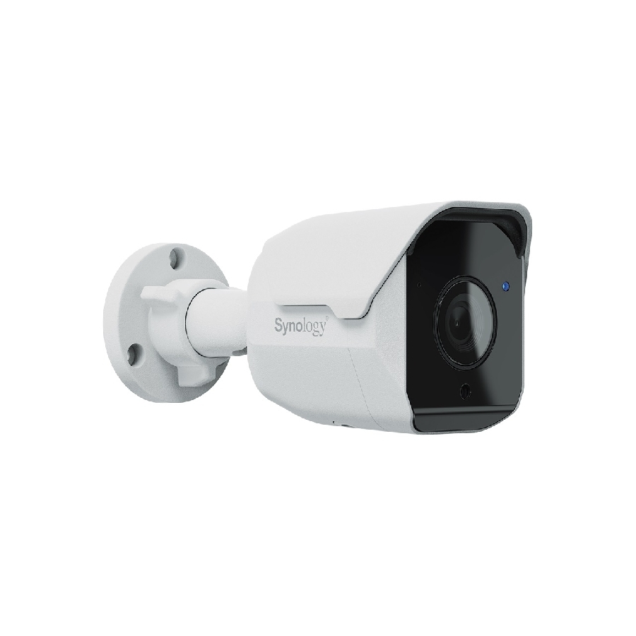 Camara Ip Synology Bc500 Tipo Bala 5 Mp Ir De 30 M Lente 2.8Mm Dia Y Noche, Ip67 Poe H.265, Ranura Microsd, Incluye Licencia Vitalicia Para Surveillance Stationcompra Mnima Multiplos De 10 Piezas