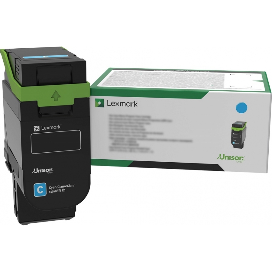 Toner Lexmark 75M4Xc0 Cian, Rendimiento Estandar 111700 Paginas, Para Cs632, Cx635