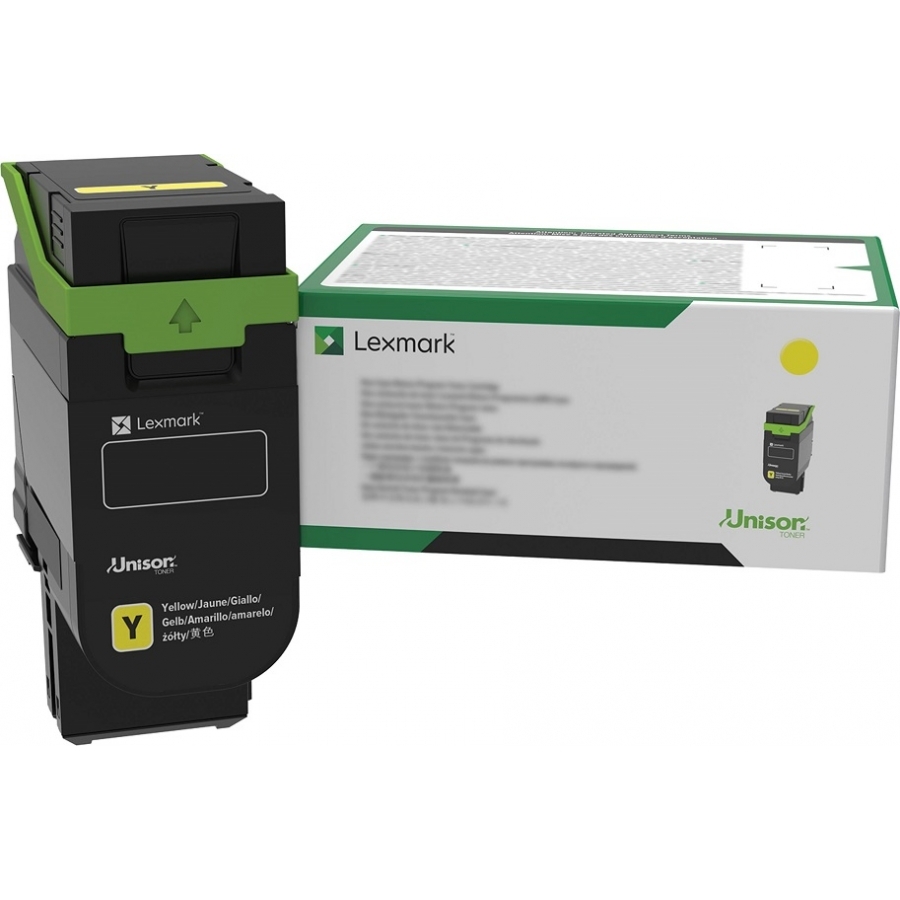Toner Lexmark 75M4Xy0 Amarillo , Rendimiento Estandar 11700 Paginas, Para Cs632, Cx635
