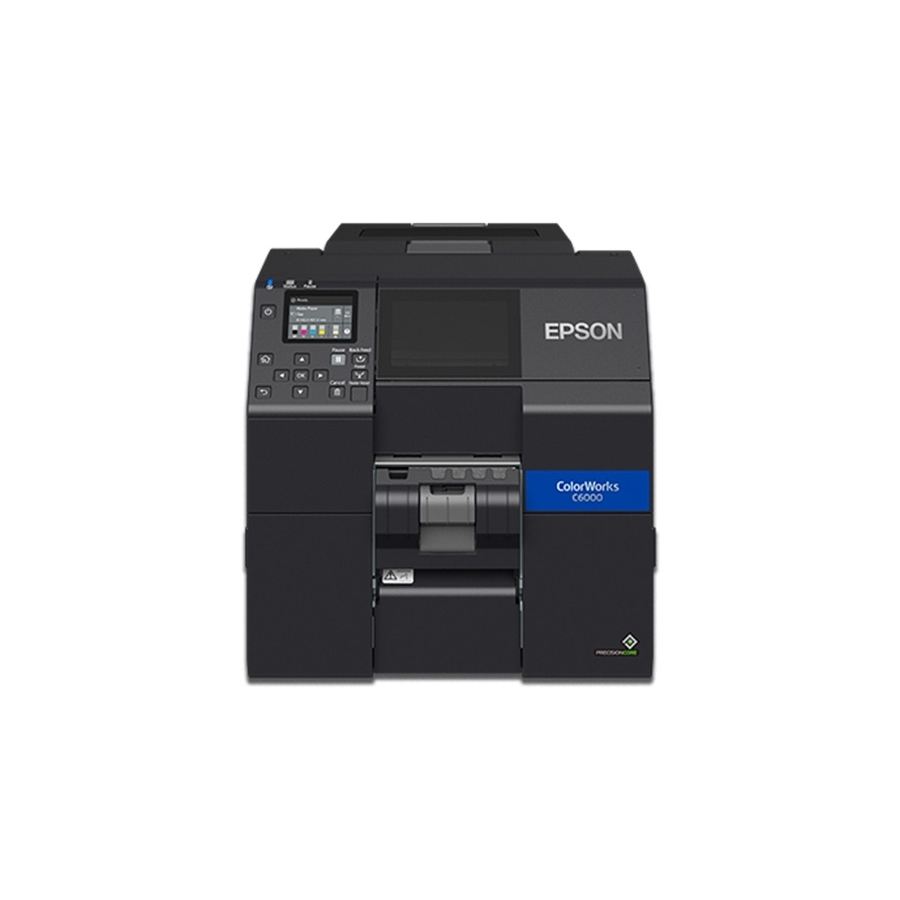 Impresora De Etiquetas Epson Colorworks Cw-C6000P, Inyeccion De Tinta A Color, Usb, Ethernet, Corte Mannual