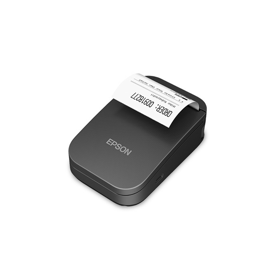 Miniprinter Epson Tm-P20Ii,Color Negra, Termica, 58 Mm - 60 Mm, Bluetooth, Mini Usb, Wifi, Bluetooth, Portatil, Mobilink,