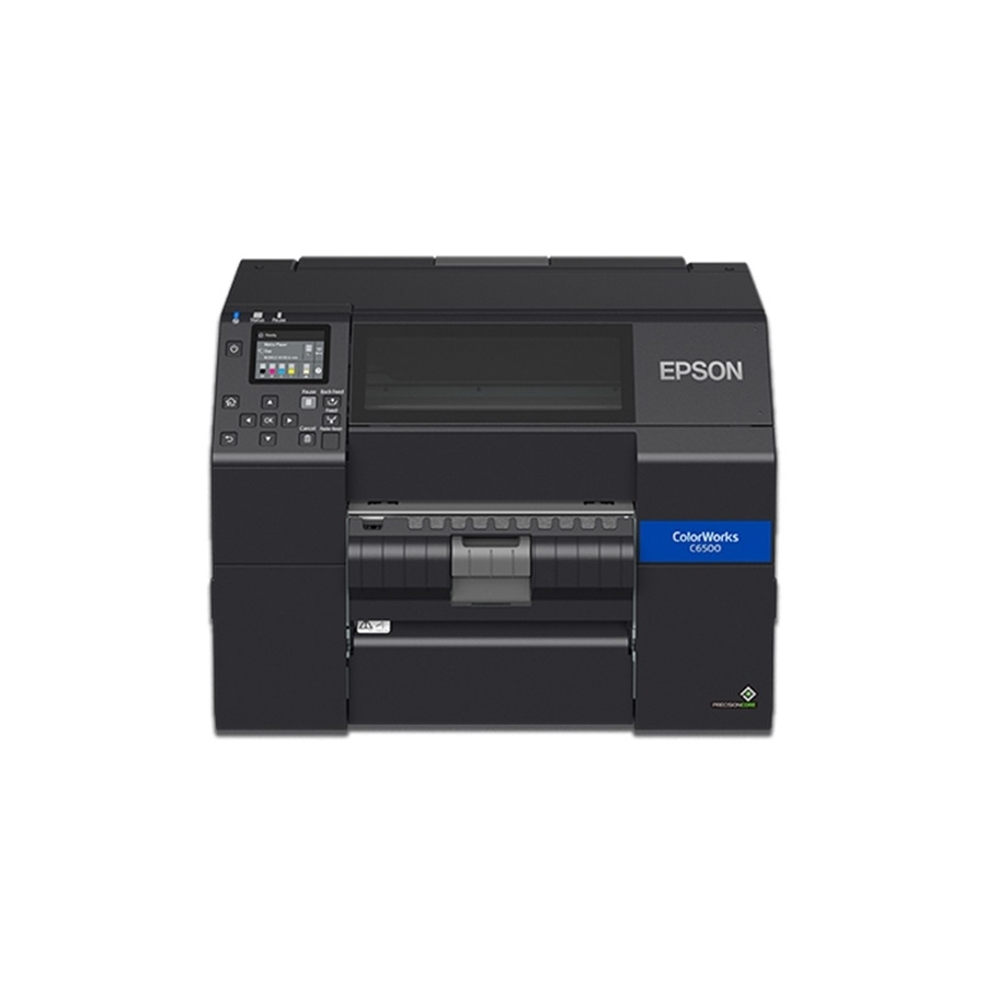 Impresora De Etiquetas Epson Colorworks Cw-C6500P, Inyeccion De Tinta A Color, Usb, Ethernet, Corte Mannual