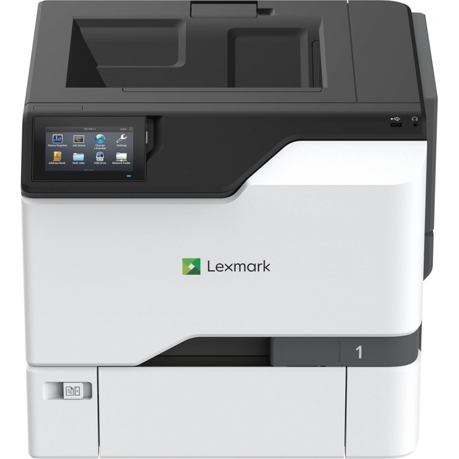 Impresora Lexmark Cs735De (47C9125), Ppm 52 Negro/Color, Laser Color, Usb, Duplex, Fax, Ethernet, Wifi Opcional, Lista Para Mps Express